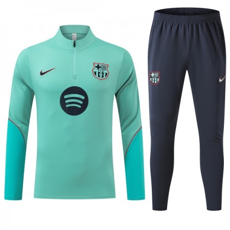 Barcelona Training Huppari Quarter-Zip Vihreä 2026-27 Barcelona Training Huppari Quarter-Zip Vihreä 2026-27