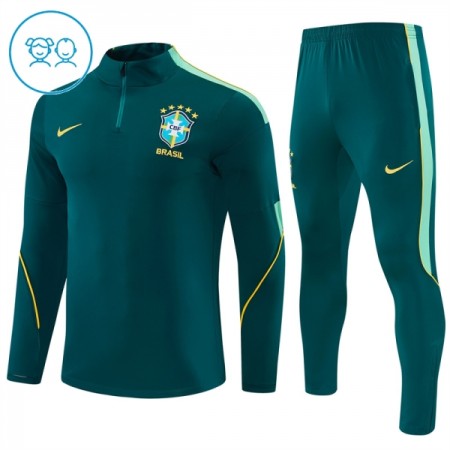 Brasilia Lasten Training Huppari Quarter-Zip Vihreä 2026-27