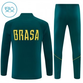 Brasilia Lasten Training Huppari Quarter-Zip Vihreä 2026-27