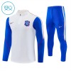 Chelsea Lasten Training Huppari Quarter-Zip Valkoinen 2026-27 Chelsea Lasten Training Huppari Quarter-Zip Valkoinen 2026-27