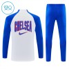 Chelsea Lasten Training Huppari Quarter-Zip Valkoinen 2026-27