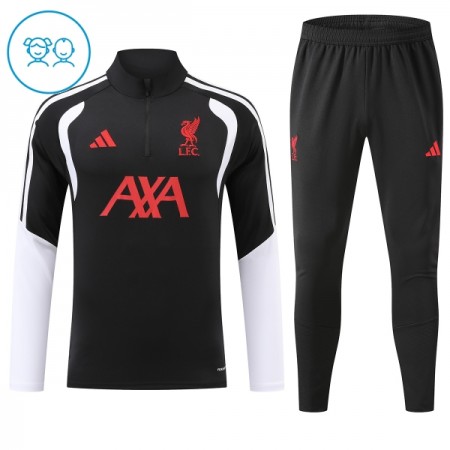 Liverpool Lasten Training Huppari Quarter-Zip Musta 2026-27