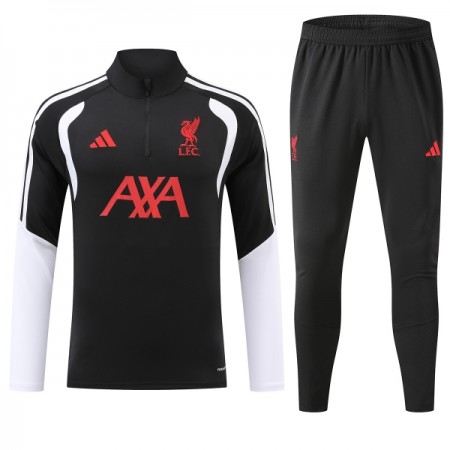 Liverpool Training Huppari Quarter-Zip Musta 2026-27 Liverpool Training Huppari Quarter-Zip Musta 2026-27