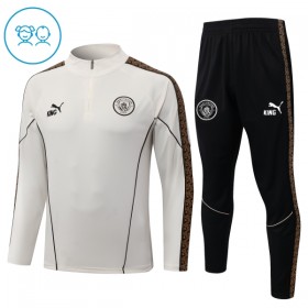 Manchester City Gray Version Lasten Training Huppari Quarter-Zip 2026-27