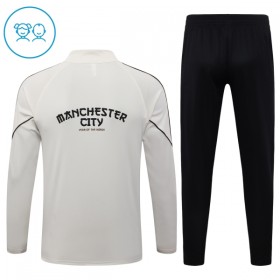 Manchester City Gray Version Lasten Training Huppari Quarter-Zip 2026-27