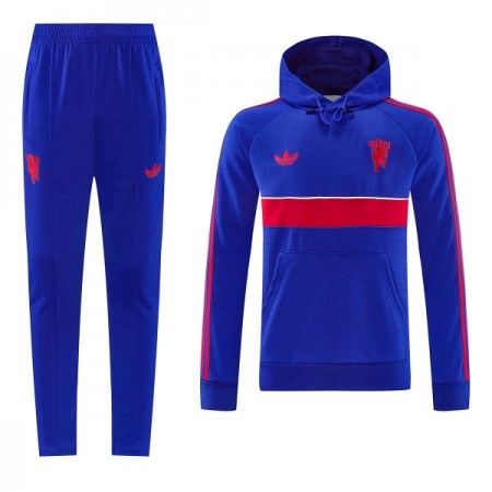 Manchester United Hoodie Training Huppari Sininen 2026-27 Manchester United Hoodie Training Huppari Sininen 2026-27