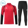 Manchester United Lasten Training Huppari Quarter-Zip Punainen 2026-27