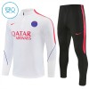 Paris Saint-Germain Lasten Training Huppari Quarter-Zip Valkoinen 2026-27 Paris Saint-Germain Lasten Training Huppari Quarter-Zip Valkoinen 2026-27