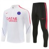 Paris Saint-Germain Training Huppari Quarter-Zip Valkoinen 2026-27 Paris Saint-Germain Training Huppari Quarter-Zip Valkoinen 2026-27