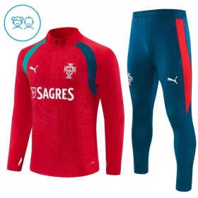 Portugali Lasten Training Huppari Quarter-Zip Punainen 2026-27