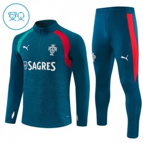 Portugali Lasten Training Huppari Quarter-Zip Sininen 2026-27