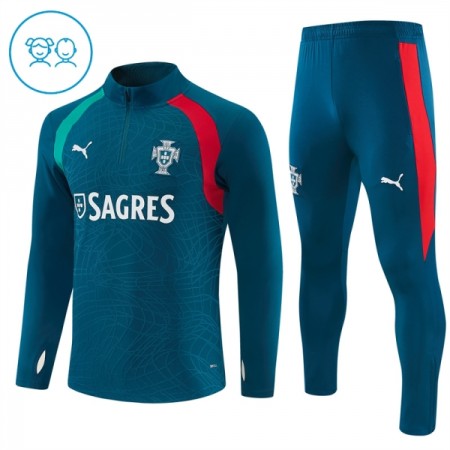 Portugali Lasten Training Huppari Quarter-Zip Sininen 2026-27