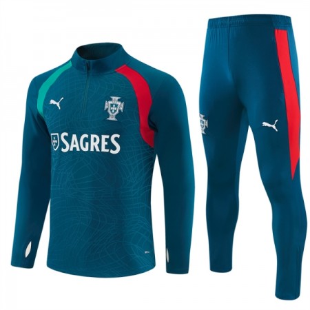 Portugali Training Huppari Quarter-Zip Sininen 2026-27 Portugali Training Huppari Quarter-Zip Sininen 2026-27
