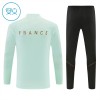 Ranska Lasten Training Huppari Quarter-Zip Valkoinen 2026-27