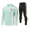 Ranska Training Huppari Quarter-Zip Valkoinen 2026-27 Ranska Training Huppari Quarter-Zip Valkoinen 2026-27