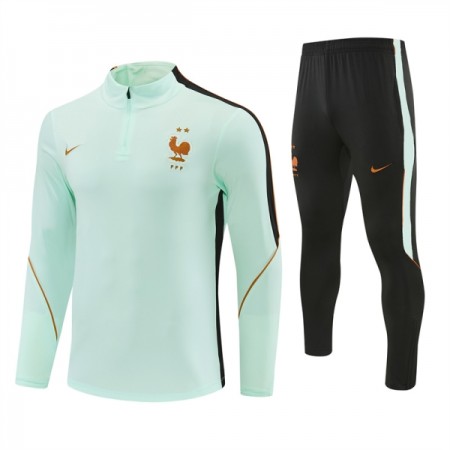 Ranska Training Huppari Quarter-Zip Valkoinen 2026-27 Ranska Training Huppari Quarter-Zip Valkoinen 2026-27