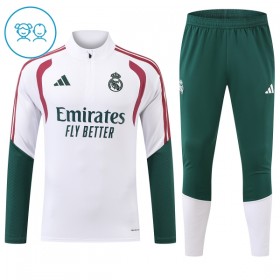 Real Madrid Lasten Training Huppari Quarter-Zip Valkoinen 2026-27