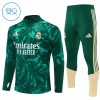 Real Madrid Lasten Training Huppari Quarter-Zip Vihreä 2026-27