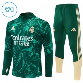 Real Madrid Lasten Training Huppari Quarter-Zip Vihreä 2026-27