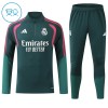 Real Madrid Lasten Training Huppari Quarter-Zip Vihreä 2026-27 Real Madrid Lasten Training Huppari Quarter-Zip Vihreä 2026-27