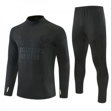 Real Madrid Training Huppari Quarter-Zip Musta 2026-27