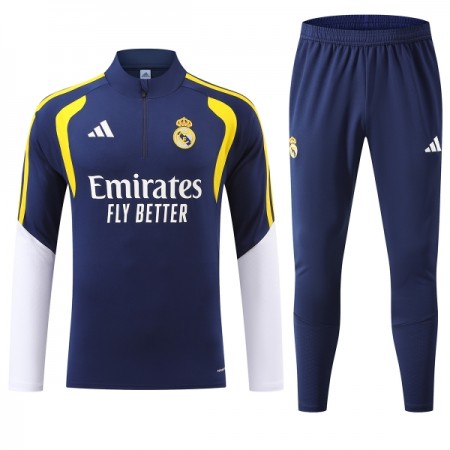 Real Madrid Training Huppari Quarter-Zip Sininen 2026-27 Real Madrid Training Huppari Quarter-Zip Sininen 2026-27