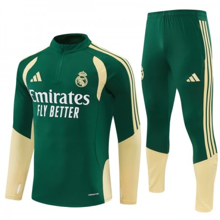 Real Madrid Training Huppari Quarter-Zip Vihreä 2026-27