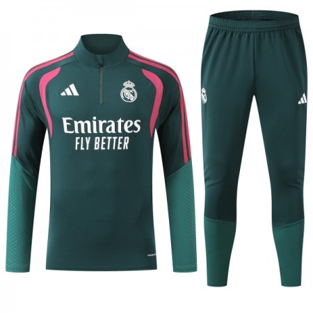 Real Madrid Training Huppari Quarter-Zip Vihreä 2026-27