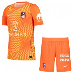 Atlético Madrid Maalivahti Lasten Oranssi 2026-27 - Jalkapallo Pelipaidat (S/S)