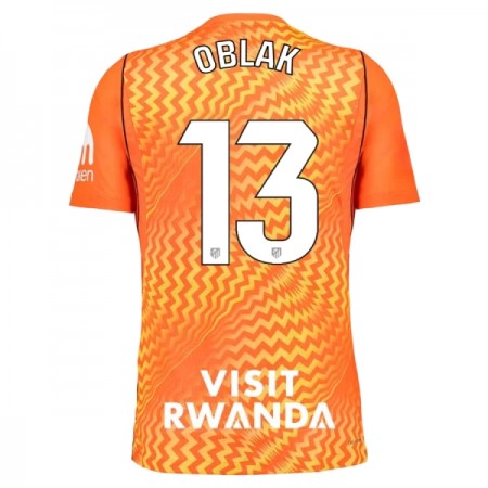 Atlético Madrid Oblak 13 Maalivahti Oranssi 2026-27 - Jalkapallo Pelipaidat (S/S) Atlético Madrid Oblak 13 Maalivahti Oranssi 2026-27 - Jalkapallo Pelipaidat (S/S)