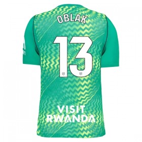 Atlético Madrid Oblak 13 Maalivahti Vihreä 2026-27 - Jalkapallo Pelipaidat (S/S)