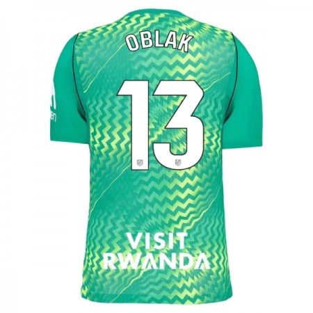 Atlético Madrid Oblak 13 Maalivahti Vihreä 2026-27 - Jalkapallo Pelipaidat (S/S) Atlético Madrid Oblak 13 Maalivahti Vihreä 2026-27 - Jalkapallo Pelipaidat (S/S)