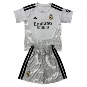 Real Madrid Gray Version Maalivahti Lasten 2026-27 - Jalkapallo Pelipaidat (S/S)