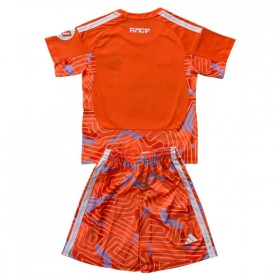 Real Madrid Maalivahti Lasten Oranssi 2026-27 - Jalkapallo Pelipaidat (S/S)