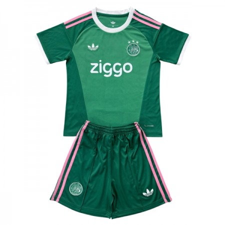 Ajax Amsterdam Maalivahti Lasten Vihreä 2026-27 - Jalkapallo Pelipaidat (S/S) Ajax Amsterdam Maalivahti Lasten Vihreä 2026-27 - Jalkapallo Pelipaidat (S/S)