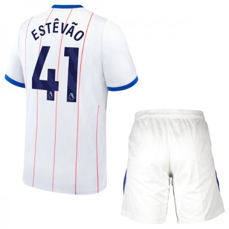 Chelsea Estevao 41 Lasten Kolmas 2026-27 - Jalkapallo Pelipaidat (S/S) Chelsea Estevao 41 Lasten Kolmas 2026-27 - Jalkapallo Pelipaidat (S/S)