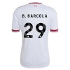 Liverpool B. Barcola 29 Vieras 2026-27 - Jalkapallo Pelipaidat (S/S)
