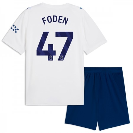 Manchester City Foden 47 Lasten Kolmas 2026-27 - Jalkapallo Pelipaidat (S/S) Manchester City Foden 47 Lasten Kolmas 2026-27 - Jalkapallo Pelipaidat (S/S)