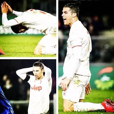 CRISTIANO RONALDO teki maalin tämän aamun liigassa, mutta Juventus hävisi